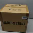 Mid-Century Modern Green Glass Table Lamp 3 Brightness Levels Dimmable Touch Control Desk Lights with Plug in Cord On/Off Switch, Globe Decor Nightstand Lamps For Bedroom Living Room Office (Green)