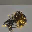 100 LED Christmas String Lights, 39FT Indoor Lights Plug-in with 8 Modes & Timer & Memory Function, Waterproof Christmas Lights Outdoor for Holiday Party Christmas Tree Decor (Warm White)