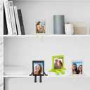 Mini Picture Frames, Cute 3 Pack Small Photo Frames Table Top 2x3 Wallet Size Picture Frame for Instax Mini 12/11/99/40/9/8/7+/SE/EVO Instant Photo Display
