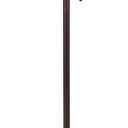 ZCCZ Toilet Paper Holder Stand, Freestanding Tissue Roll Dispenser with Reserve Storage, Bathroom Organizer for 5 Mega Rolls, Oil Rubbed Bronze Finish, Space-Saving Design for Modern Home Dcor (Orb)