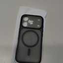 TOCOL for iPhone 17 Pro Case, Compatible with Magsafe, Built-in Magnets, Full Camera Protection, Drop Protection, Translucent Matte for iPhone 17 Pro Phone Case 6.3 inch (Black)