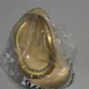 NEWROGENG Clutch Purses for Women Formal, PU Leather Evening Bags with Chain, Trendy Metal Handle Purses and Handbags 2025, Leather Gold