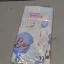 Baby Shower Party Tablecloths - 3Pcs Watercolor Blue Birthday Party Table Cover Decorations, Oh Boy Themed Rectangular Plastic Disposable Table Cloth for Baby Boys Birthday Gender Reveal Supplies, 13.39"L x 6.89"W