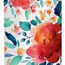 30 Oz Floral Stainless Steel Insulated Top Tumbler with Handle and Straw Lid Leak Proof, Coffee Travel Iced Cup Mug for Women, Mothers Day Birthday Christmas Gifts for Women Mom Girl Friend Wife