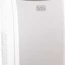 BLACK+DECKER Smart Portable Air Conditioner with Heat, 12,000 BTU Cooling, 9,000 BTU Heating for Rooms up to 550 Sq. Ft., Follow Me Remote, BPACT12HWT, White