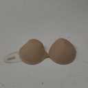JOATEAY Adhesive Bra Backless Strapless Sticky Push Up Reusable Invisible Lift Padded Non-Slip (C, Pecan)