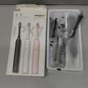 Electric Toothbrush with 6 Modes, Rechargeable Toothbrushes with 8 Brush Head, Fast Charge 2 Min and 30s Timer Toothbrush Black