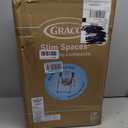 Graco Slim Spaces Compact Baby Swing, Space Saving Portable Bay Swing with Height Adjustable Legs & Soft Toys, Reign