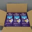 Poise Overnight Ultra Thin Incontinence & Postpartum Pads with Wings for Bladder Leaks, 8 Drop Extra Absorbent, Long Length, 60 Count (3 Packs of 20)