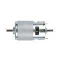 Micro DC 12V-24V 10000RPM 775 Motor Ball Bearing Large Torque Dual Output Shaft High Power Low Noise Brushed DC Motor for Electrical Tools DIY