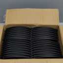 30Ft Landscape Edging Garden Edging Border Lawn Edging 30Pcs Landscape Edging Border with 30Pcs Stakes Kits Black Edging for Landscaping Decorative Garden, Flower Bed, Yard and Lawn
