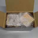 Henoyso 2 Pcs Bamboo Wood Pen Pencil Holder Geometric Pencil Cup Stand Makeup Organizer for Pen Holder Desk Home Office Adults(Bamboo)