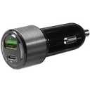 ZGEAR Adaptive Fast Car Charger With USB-A USB C Ports