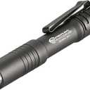 Streamlight 66601 MicroStream 250-Lumen EDC Ultra-Compact Flashlight with USB Rechargeable Battery, Clear Retail Packaging, Black