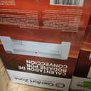 Comfort Zone 1500W Baseboard Heater for Indoor Use, Digital Adjustable Thermostat, 2 Heat Settings, 12H Timer, Dent-Proof Ends, Portable Electric Heater with Overheat & Tip-Over Protection, White