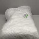 MALOUF Z Shoulder Zoned Dough Memory Foam Pillow - Gel Infused - Premium Tencel Cover  - Mid Loft - Queen, Blue