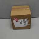 BESTSTAR 7 Inch White with Gold Rim Plastic Plates,100PCS Disposable Dessert/Appetizer/Small Cake Plates, Heavy Duty Plate Ideal for Christmas, Wedding and Birthday