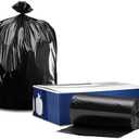 Plasticplace 40-45 Gallon Trash Bags On Rolls 1.2 Mil, 40"w X 46"h, 100 Count