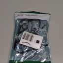 Doitory Christmas Stocking Holder Hanger,6 Pack Adjustable Stocking Holders for Mantle and Fireplace Metal Decoration for Xmas Holiday Party