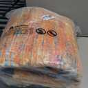 Modern Abstract Area Rug 4x6 Washable Rug for Living Room, Ultra Soft Rug for Bedroom, Non Slip Indoor Floor Carpet, Stain Resistant Rugs for Home Decor Office, Blue/Orange