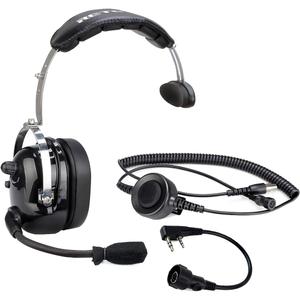 Retevis Unilateral Noise Reduction Two Way Radio Headset with Mic,Volume Adjust RT22 RT21 RT68 H777H, Compatible with Baofeng UV-5R 5RM F8HP PRO/Pxton PX-888S Radios,Walkie Talkie Headset(1 Pack)