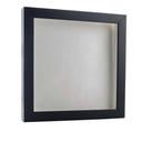 EKMAX 20x20 Black Shadow Box Gallery Wooden Frames - DEEP Shadowbox Frame with a Display Depth of 1.5" - Shadowbox Fram