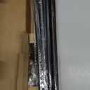 5/8 Diameter Curtain Rods 30-120 Inch, for 30-114 Inch Windows, Adjustable Splicing Black Curtain Rods for Windows with Brackets, Window Rod Long Small Curtains Rod