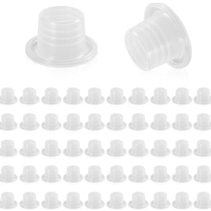 Gofira Universal Faucet Leak Proof Sealing Gasket in Silicone Material,Water Pipe Silicone Rubber Hose Gasket Washers, Outdoor Faucet Repair Kit 50Pcs-White Pack of 2