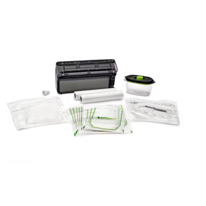 FoodSaver Elite All-in-One Liquid, Model  VS5900 Vacuum Sealer, Dark Stainless Steel