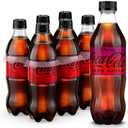 Pack Of 2 Coca-Cola Zero Sugar Cherry Diet Soda Soft Drink, 16.9 fl oz, 6 Pack, BB Date: 10/13/25