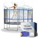 ThrillZoo Trampoline Sprinkler  39ft Water Hose Attachment for Outdoor Summer Fun  Durable Leak-Proof Design  Easy to Install - Ideal for 12 to 16 feet Trampoline