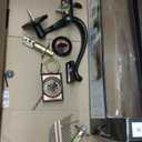 Baldwin Pistoria, Front Entry Handleset with Interior Lever, Featuring SmartKey Deadbolt Re-Key Technology, in Venetian Bronze