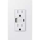 DEWENWILS 15A GFCI Outlet with 4.8A/24W USB-A & USB-C Ports, 30S Self-Test GFCI Electrical Outlet with Indicator Light, Tamper-Resistant Receptacle, Screwless Wall Plate, Clamping Plate, ETL Listed