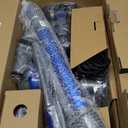 Intercleaner 23Ft Corded Vacuum Cleaner, with LED Headlights & Large Dust Cup, Powerful Suction for Hard Floors & Carpets, Adjustable Stick, Perfect for Pet Hair, Wall Mount Storage