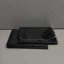 NIGHTON Portable Blackout Curtains 71"57", Strong Hook and Loop Tape Strips with Adhesive, Cuttable Blackout Window Cover, 100% Black Out Material Blinds for Baby Nursery or Travel - Black