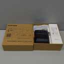 SUPVAN T50M Pro Bluetooth Label Maker Machine with 4 Tapes, Wide Waterproof Label, Versatile App with 40 Fonts and 650+ Icons, Inkless Labeler for Home, Kitchen, School, Office Organization, Black