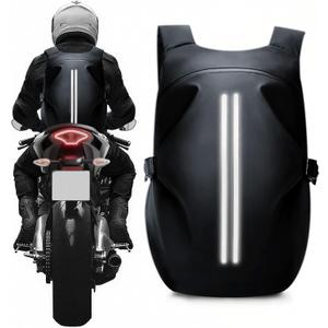 Motorcycle Helmet Backpack, Luggage Backpack for Men, Motorcycle Accessories, Motorbike Riding Bags, Bikers backpack, Large Capacity Laptop Bag