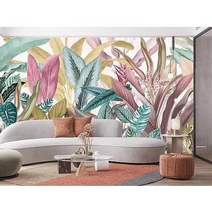 Dslbz Banana Leaf Plant Wall Mural Wallpaper for Bedroom 173" x 120"(W x H)