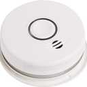 Kidde Wireless Smoke Detector, 10-Year Battery, Voice Alerts, Photoelectric Sensor Wire-Free Smoke Alarm, White