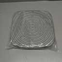 Skimzy Chicken Nesting Box Pads, 12 x 12 in Washable Reusable Nest Box Liners, 8-Pack, Breathable Drainage Design, Gray