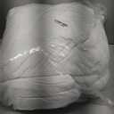 Casa Platino Quilted Bedding Comforter Queen Size - Duvet Insert with 8 Tabs - Super Soft, Comfy & Cozy All Season Queen Size Comforter - Down Alternative Bed Comforters - 88"x88", White Comforters