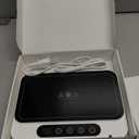 Misby Mug Warmer, 50W Large Heating Panel Coffee Mug Warmer with 6-Temp Settings, 8H Auto Shut-Off, 12H Timer, Ultra-Thin Design, Coffee Cup Warmer for Desk, Ideal for Home, Office, Travel (White)