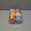 LANGXUN 6pcs Candy Land 2025 Xmas Birthday Party Wedding Suppiles Decoration, Hanging Candy Cane Christmas Tree Dcor, Christmas Decorative Hanging Ornaments Crafts (Rainbow Balls)