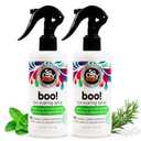 SoCozy Boo Lice Scaring Spray For Kids Hair Effective Lice Treatment (8 Fl Oz Pack of 2) Clinically Proven to Prevent Lice, Conditioning with Tea Tree Oil, Rosemary Oil, Keratin, Paraben, Sulfate Free
