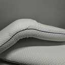 Memory Foam Pillows for Side, Back and Stomach Sleepers, Set of 2, Bed Pillow with Washable Cover and Breathable Mesh, Bed Pillow for Sleeping (GreyStandard Size)
