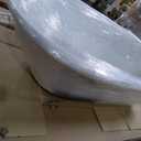 Kingston VCTPN632717 63" Cast Iron Oval Drop-In Tub, White
