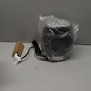 Amazon Basics Ceramic Space Heater, Portable Indoor Heating Solution, With Overheat and Tip-Over Protection, Thermostat, Non-Oscillating, 1500W, Fast Heating, 7.52"D x 6.34"W x 9.45"H, Silver