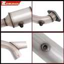 Catalytic Converter Kit Compatible with 2015 2016 2017 2018 2019 2020 F150 3.5L V6, OE: 52605 645146 EPA Compliant