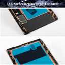 OLED for Google Pixel 6 Pro Screen Replacement for Google Pixel 6 Pro LCD Digitizer Repair Kits for Google Pixel 6 Pro GLUOG G8VOU Touch Screen Display Assembly Replacement with Frame(Black)
