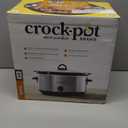 Crock-Pot 7 Quart Oval Manual Slow Cooker, Stainless Steel (SCV700-S-BR), Versatile Cookware for Large Families or Entertaining